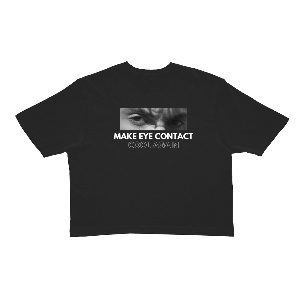 Eye Contact Cropped Tee