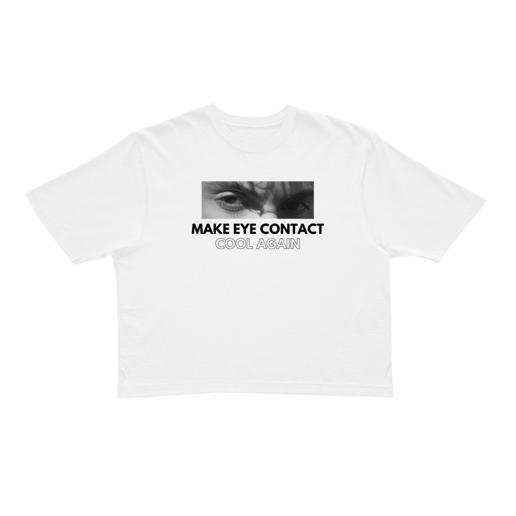 Eye Contact Cropped Tee