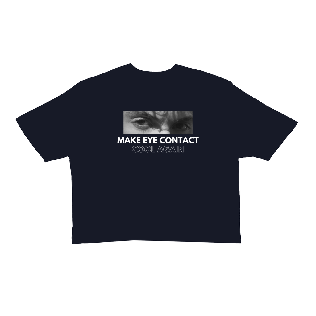 Eye Contact Cropped Tee